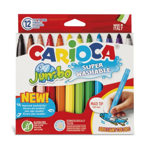 Carioca Jumbo Filctollszett 12 db-os