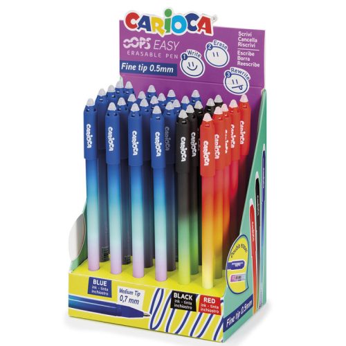 Carioca OOPS Easy Törölhető filctoll 30 db-os