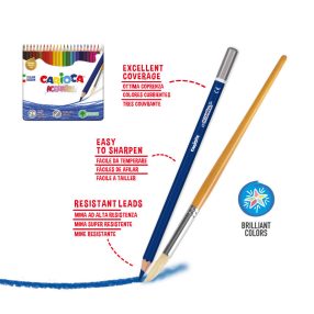 Carioca akvarell ceruza (24db)
