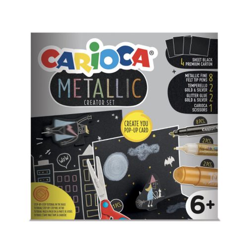 Carioca Metallic kreatív szett