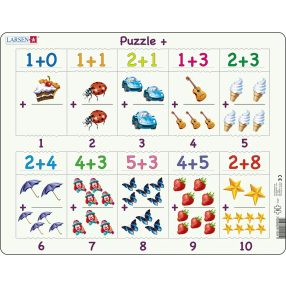 Larsen puzzle - Matematika - Összeadás 