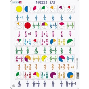 Larsen puzzle - Matematika - Törtek