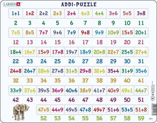 Larsen puzzle - Matematika - Összeadás