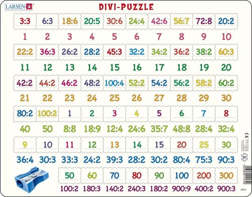 Larsen puzzle - Matematika - Osztás