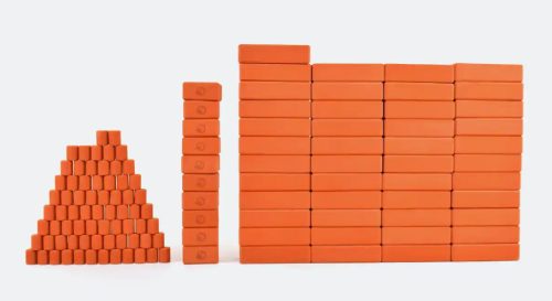 Építő szett - Building set Orange P142491