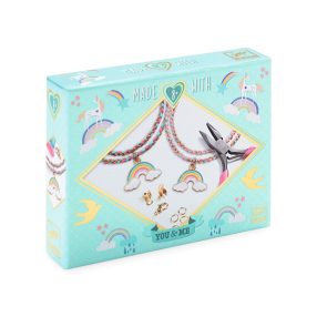   Ékszerkészítő készlet - Páros szivárványok - Rainbow Kumihimo