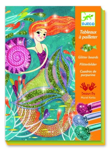 Csillámkép készítés - Sellők - Mermaids