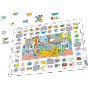 Larsen puzzle-Angol tanulás a konyhában