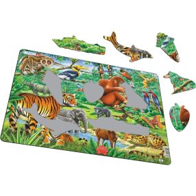 Larsen puzzle- Ázsiai dzsungel