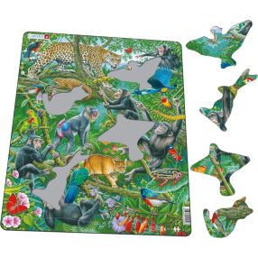 Larsen puzzle- Afrikai esőerdő