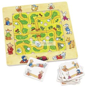 Kirakós játék, találd meg az utat