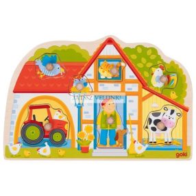 Foganytyús puzzle, farm.