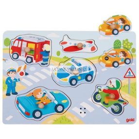 Hang puzzle, járművekkel