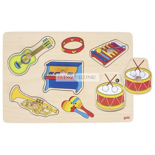 Hang puzzle, hangszerekkel