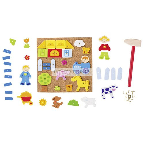 Farm a parafa táblán.