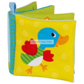   Képeskönyv csörgővel, nyikorgóval és recsegő fóliával