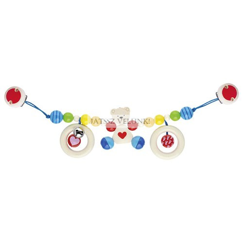 Babakocsi lánc (Maci szíves)