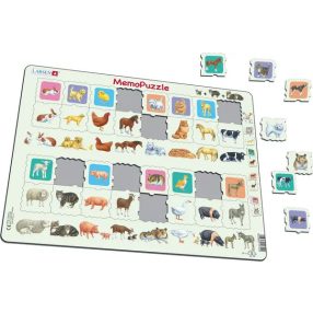 Larsen puzzle- Memória/Házi állatok