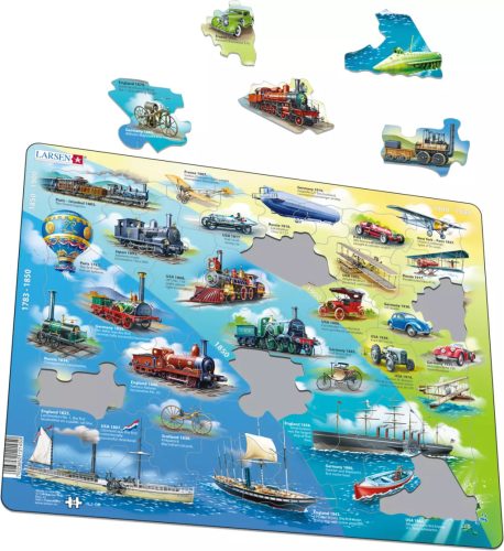 Larsen puzzle - Történelmi járművek