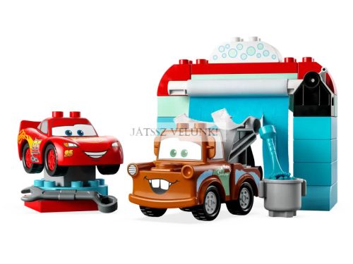 LEGO® DUPLO® | DISNEY 10996 VILLÁM MCQUEEN ÉS MATUKA VIDÁM AUTÓMOSÁSA