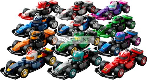 LEGO Minifigurák 71049 Gyűjthető F1-es versenyautó