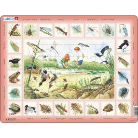 Larsen puzzle - Mező állatai
