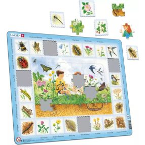 Larsen puzzle - Réti virágok és állatai