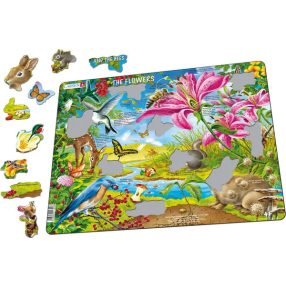 Larsen puzzle- Virágok és Rovarok
