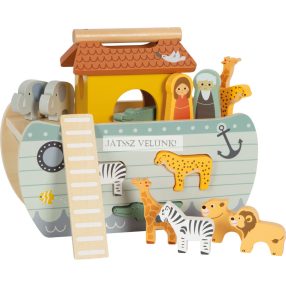 Forma illesztős játék - Noé bárkája állataival