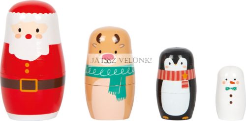 Karácsonyi Matrjoska babák