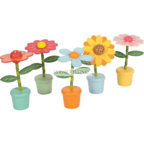 Táncoló virágfigurák