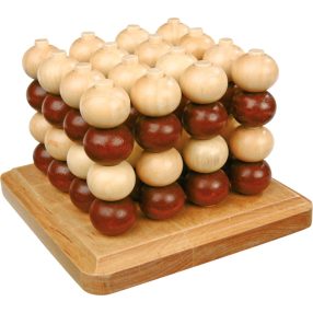 Négy golyó egy sorban 3D