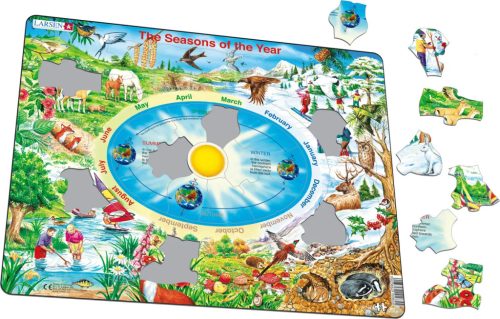 Larsen puzzle- Évszakok, English